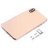iPhone XS Back Cover Gold - Camera Lens & SIM Tray