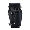 Hairdresser Hairdressing Tool Belt Bag Salon Hair Cutting Scissors Organizer(Black)
