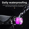 ESLNF Bike Handlebar Light LED Bicycle Turn Signal Cycling Light Waterproof Safety Warning Indicator Lamp, Style: With Tools