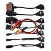 8 PCS Car Diagnostic Cable and Connector OBD2 Cable