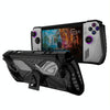 For Asus ROG Ally Game Console TPU Soft Cover With Holder Bracket(Black)