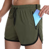 XXL Three Pants Men Gym Shorts Quick Dry Swimming Trunks(Army Green)