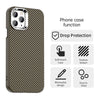 For iPhone 11 Pro Max Carbon Fiber Series IMD Phone Case(Brown)