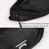 MESOROCK MTXB1018 Motorcycle Pocket Handle Riding Back Seat Safety Handle Multi-Function Dumplings Package(Black)
