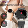 G08 1.3 inch TFT Screen Smart Watch, Support Medical-grade ECG Measurement/Women Menstrual Reminder, Style:TPU Strap(Silver)