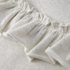 Spring and Autumn Girls Cotton Long-sleeved Ruffled Sweatshirt, Height:92cm(Champagne Yellow)