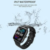 LOANIY Y22 Heart Rate Monitoring Smart Bluetooth Watch, Color: Black