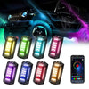 8 in 1 G6 RGB Colorful Car Chassis Light LED Music Atmosphere Light