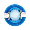 10 PCS 0.4W B8.5 Wedge Instrument Panel COB LED Light Dashboard Gauge Cluster Indicator Lamp Bulb (Blue Light)