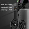 PULUZ Motorcycle Helmet Chin Clamp Mount for GoPro and Other Action Cameras (Black)