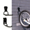 Bicycle Hook Metal Wall Garage Bicycle Rack 820 Groove Board(Black)