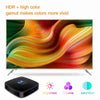6K Ultra HD Android 12.0 Smart TV Box with Remote Control, 4GB+32GB, Allwinner H616 1.5GHZ Quad-Core(EU Plug)