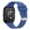 T19 Pro 1.96 inch IP67 Waterproof Silicone Band Smart Watch, Supports Dual-mode Bluetooth Call / Heart Rate Monitoring(Blue)