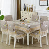 Home Dining Table/Chair Non-Slip Cover, Size: 150x200cm Tablecloths(Triangular Coffee)