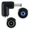 DC 5521 Male  to DC  5521 Female Connector Power Adapter for Laptop Notebook, 90 Degree Right Angle Elbow