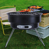 Portable Small Outdoor Folding Round BBQ Grill Wild Camping Cooking Tools, Specification: No Storage Bag