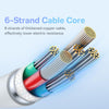 Baseus Pudding Series 100W Type-C to Type-C Fast Charging Data Cable, Length:1.2m(White)