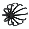 Electrical Scalp Massager Multi-Claw Vibrating Stress Relief Stimulating Hair Scratcher(Black)