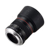 Lightdow 85mm F1.8 Large Aperture Fixed Focus Portrait Macro Manual Focus Camera Lens for Nikon