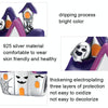 BSC324 Purple Halloween Ghost House DIY Loose Bead Accessories S925 Silver Beaded Accessories