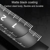 DONG GSHENG High Precision Home Use Steel Utility Scale Thickened Measuring Tape, Model: Black Shell White Frosted 5m x 19mm