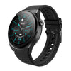 GW69 Plus Smart Watch, Support BT Call / Heart Rate / Blood Pressure / Blood Oxygen(Black + Silicone Strap Black)