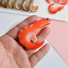 3 PCS Simulation Shrimp Camera Props Children Play House Toys(Big Green Shrimp)