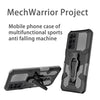 For Samsung Galaxy S24 Ultra 5G Armor Warrior Shockproof PC + TPU Phone Case(Grey)