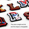 English Letter Three-dimensional Embroidered Cap Badge Cloth Sticker