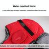 Winter Keep Warm Hat Outdoor Anti-Chilled Waterproof And Velvet Thickened Ski Hat, Size: L 58-60cm(Orange Red)