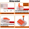 10 PCS VSE-415W Wire Connector Transparent Terminal