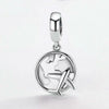 S925 Sterling Silver Beaded Personality Traveling Dream Charm
