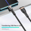 awei CL-229T USB A to Type-C with Chip Braid Fast Data Charging Cable, Length:1.2m(White)