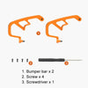 For DJI Avata 2 RCSTQ Aluminum Alloy Flying Machine Lens Collision Protection Bar(Orange)
