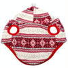 Dog Christmas Coat, Black, Large - Warm & Festive