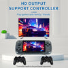 POWKIDDY X39 Pro 4.5 Inch Retro Handheld Game Console  ATM7051 Quad-Core Support HD TV Out 64G(Black Transparent)