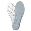 1pair High Elasticity Anti-Odor Breathable Sweat Absorbent Shock Absorbing Insoles, Size: 37-38(Grey)