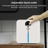 CRUCGRE Intelligent Automatic Induction Soap Dispenser Wall-mounted Foam Hand Washer Disinfector Alcohol Sprayer, CNPlug, Style:Foam Power Supply