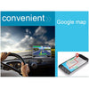 Car HUD Head Up Display, Phone GPS Mount for 6" Smartphones (Black)