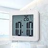 Waterproof Wall Clock LCD Bathroom Clock Kitchen Electronic Alarm Clock