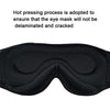 Bluetooth5.0 Sleep Eye Mask 3D Wireless Music Sleep Headphones(Black)