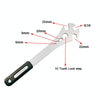 BIKERRSAY Multifunctional Extended Bicycle Pedal Wrench(BT034S)