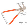 Tire Balance Weight Removal Pliers Multifunctional Hammer(Red)