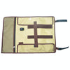 Large Outdoor Camping Ground Nail Storage Bag Tent Hammer Toolkit Bag(Khaki)