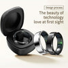 R6 SIZE 11 Smart Ring, Support Heart Rate / Blood Oxygen / Sleep Monitoring(White)