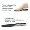 Sports And Casual Insoles TPE Shock Absorption Massage Arch Support Insoles, Size: L