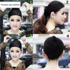 5 PCS High Elastic Silk Socks Fake Hair Net Wig Liner Caps Snood Mesh, A(Black)