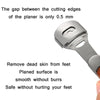 Pedicure Knife For Dead Skin Calluses Tool Set, Specification: Colorful Wooden Iron Box