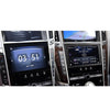 Car Carbon Fiber Navigation Frame Decorative Sticker for Infiniti Q50 / Q60 2014-2020