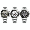 OLEVS 6654 Multifunction Dial Mechanical Movement Men Watch(Black)